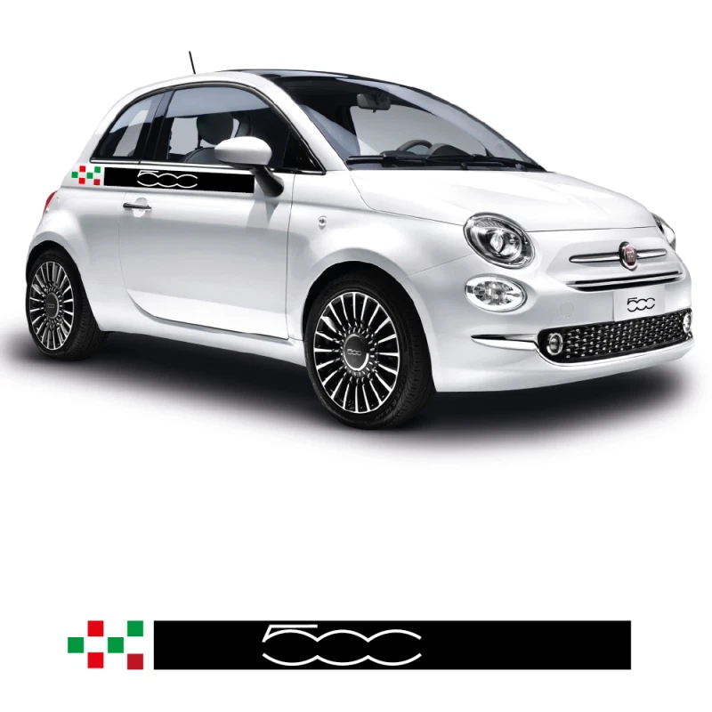 calcomanías laterales ItaliaBox Fiat 500 Foto 1 de 1