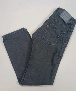 Jungen schwarz Levis 511 Slim Denim Jeans Jugend Größe 10 Regular - Bild 1 von 8