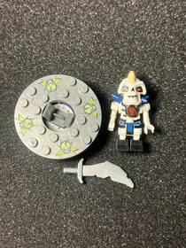 LEGO Nuckal Minifigure njo025 Skeleton Ninjago CMF Lot Rare 2173 w/ spinner