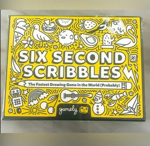 NEW Gamely Six Second Scribble Drawing Game BRAND NEW SEALED BOX - Picture 1 of 4