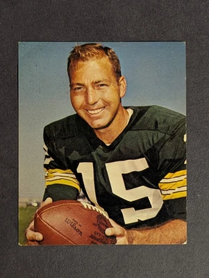 Fútbol americano Kahn's Wieners 1964, Bart Starr Salón de la fama, Green Bay Packers, Alabama Foto 1 de 2