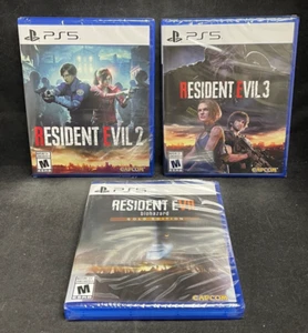 Resident Evil Bundle (2,3 & 7 Gold Edition) (PS5 / Playstation 5) BRAND NEW - Picture 1 of 2
