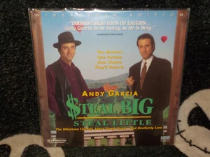 Steal Big Steal Little Widescreeen Laserdisc LD Andy Garcia Free Ship $50 - Picture 1 of 2