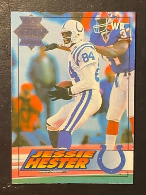 Jessies Hester 1994 Collector's Edge Boss Squad Silver Serial No #88 Colts - Image 1 of 2