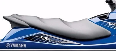 Yamaha WaveRunner PWC New OEM Seat Cover VX Deluxe Sport Silver 2010-2014 Silver - Image 1 of 4