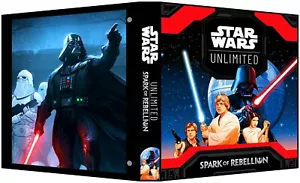 STAR WARS - UNBEGRENZT - SPARK OF REBELLION maßgeschneiderte 3-Ring Mappe Kartenspiel Album - Bild 1 von 7