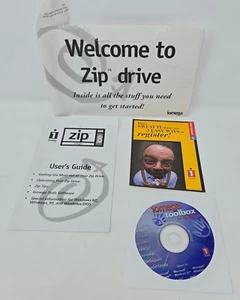 Iomega ATAPI Zip Drive 100 Owners Manual and Driver CD-ROM - Picture 1 of 9