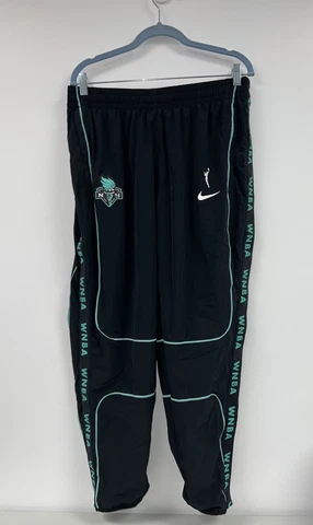 Nike New York Liberty Sabrina Ionescu #20 Tear Away Pants Womens Large Used WNBA Cover