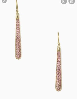 $68 KATE SPADE NEW YORK Pave Linear Earrings #80 D - Image 1 of 4