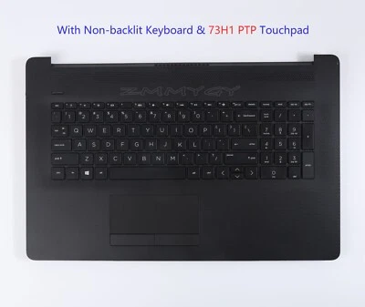 Palmrest For HP 17BY 17-BY 17-CA W/Keyboard & PTP Touchpad L92780-001 - Image 1 of 4