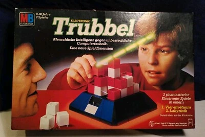 Trubbel - Electronic MB Spiel - Labyrinth 80er Retro Vintage - funktioniert  - Bild 1 von 4