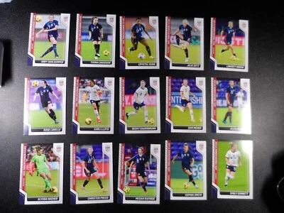 Juego de 15 cartas 2021 Panini Instantáneo 2023 Copa Mundial USWNT Alex Morgan Sophia Smith RC Foto 1 de 4