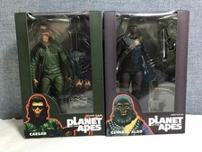 NECA Planet of the Apes CLASSIC SERIES 3 CAESAR  GENERAL ALDO ACTION FIGURES NIB
