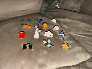 Lot of 13 assorted pins all shown in picture B - Picture 1 of 1