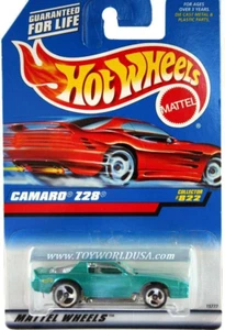 1998 Hot Wheels #822 Camaro Z28 (red car card) - Picture 1 of 1