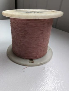 Litz wire 9/42, roll of 700 gr with reel, as per picture, NOS (W102) - Picture 1 of 2