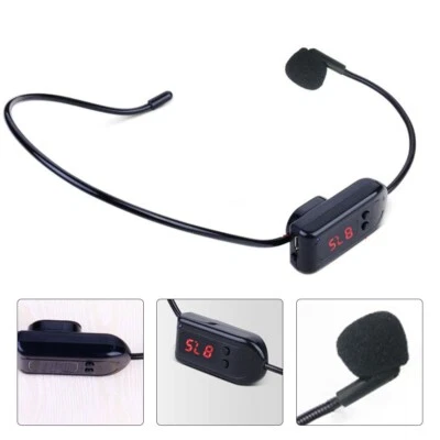 FM Wireless Mikrofon Headset Megaphon Radio Mic f??r hohe Sprachverst?ndlichkeit - Bild 1 von 4