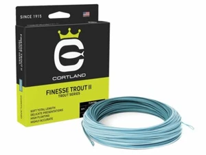 Cortland Finesse Trout II Floating Heron-Light Blue WF2F-WF6F Fly Line - Photo 1/2