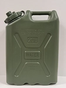 NEW Scepter Military Water Can 5 Gallon Olive Drab Army Green Jug - 06664 - Picture 1 of 7