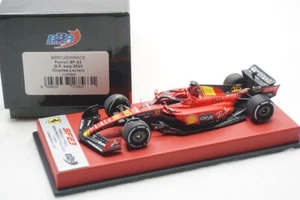 1/43 BBR FERRARI SF23 GP ITALY 2023 LECLERC RED LEATHER BASE LE15 N MR - Picture 1 of 5