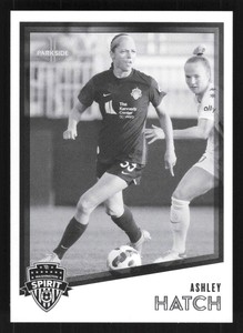 2023 Parkside NWSL #143 Ashley Hatch Black & White Parallel 