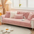 Rabbit Plush Sofa Cover Universal Non-slip Sofa Mat Warm Soft Sofa Blanket Couch