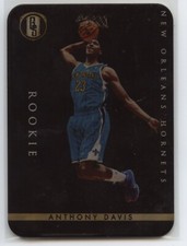 2011-12 Gold Standard METAL PLATE 2012 Draft Pick RC Redeem #1 Anthony Davis XRC