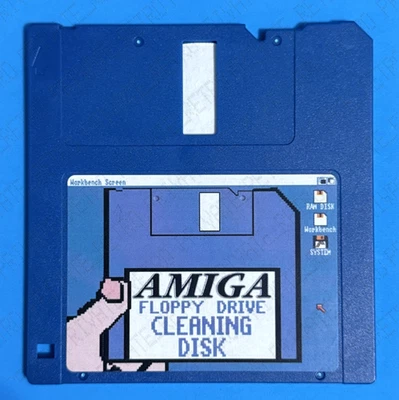 3.5 FLOPPY DISK DRIVE CLEANER - AMIGA *INTERNAL/EXTERNAL DRIVE PROTECTION* - Image 1 of 4