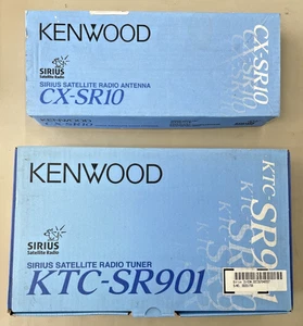 Kenwood KTC-SR901 & CX-SR10, Sirius Satellite Radio Tuner & Antenna, NOS - Picture 1 of 16