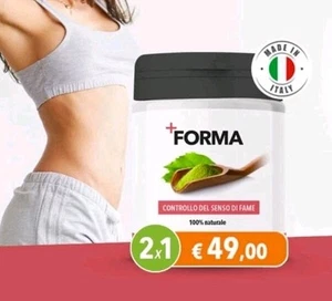 +Forma ORIGINALE Integratore Alimentare Brucia Grassi e Controllo Senso di Fame - Foto 1 di 2