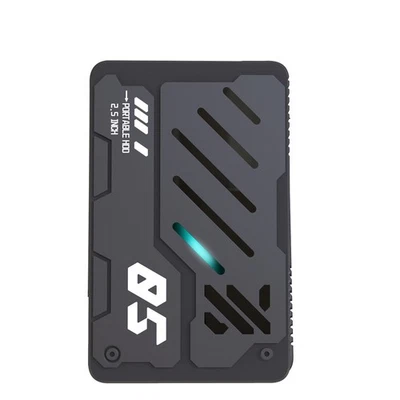 1TB 2.5in USB3.0 Portable External Hard Drive With Breathing Light Mechanic ND - Image 1 of 4