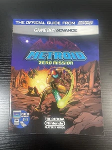 Metroid Zero Mission Nintendo Power GBA Gameboy Advance Strategy Guide - Imagen 1 de 10