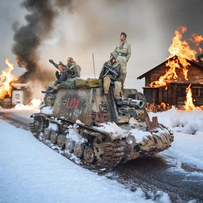 Figuras 1:35 Pro Construidas y Pintura Resina incl.  Foto 1 de 4