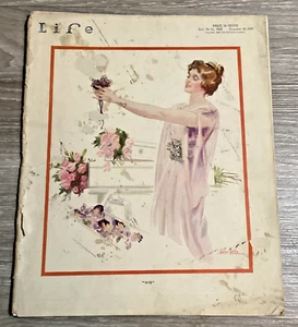 Antique Life Magazine December 18 1919 Best Flowers HIS Walter Tittle RARE - Picture 1 of 11