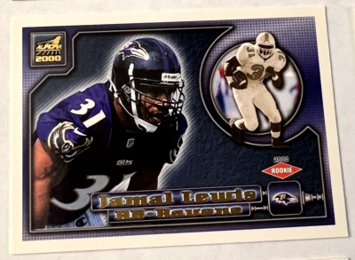 2000 Pacific Trading Cards Aurora #12 Jamal Lewis Baltimore Ravens Rookie RC NFL - Image 1 of 4