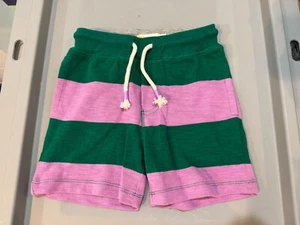 mini boden shorts purple and green boys size 4 - Picture 1 of 3