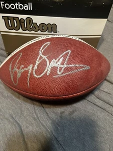 Barry Sanders Autographed Football - Picture 1 of 6