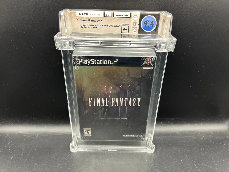 Final Fantasy XII Collector's Edition Steelbook PS2 WATA 9.4 A+ SEALED MINT VGA - Image 1 of 4