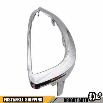 Bisel de luz antiniebla lado pasajero delantero cromado para Chrysler Pacifica 2017-2020 EE. UU. Foto 1 de 4