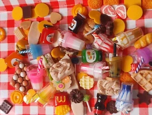 miniature dollhouse food lot / 50 random food Items - Picture 1 of 1