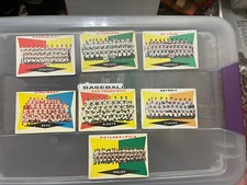 1960 topps baseball Team Cards Unmarked All Except Philadelphia