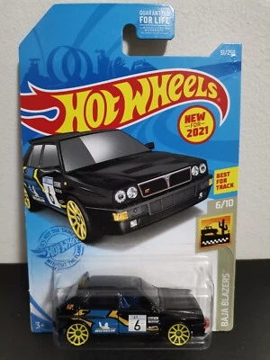 HOT WHEELS LANCIA DELTA INTEGRALE LONG CARD - Immagine 1 di 4
