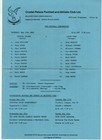 Crystal Palace v Luton Town Reserves programme 12.5.1983