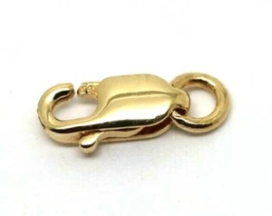 Genuine 750 18ct Yellow Gold Small size 7mm x 3mm Parrot Clasp - Picture 1 of 5