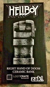 Hellboy Coin Bank by Zak Designs Loot Crate Exclusive ANTI-HERO August 2016 - Picture 1 of 2