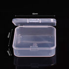 Small Plastic Storage Clear Box Jewelry Beads Organizer Case Container Durable
