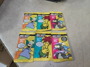 LOT OF 6 SEALED THE SIMPSONS Trading Card Game SEALED Booster Pack - Picture 1 of 2