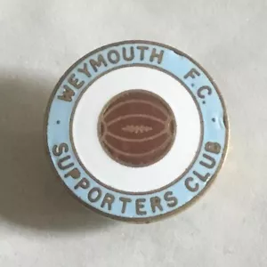 Rare old WEYMOUTH FC Supporters Club badge - Picture 1 of 3