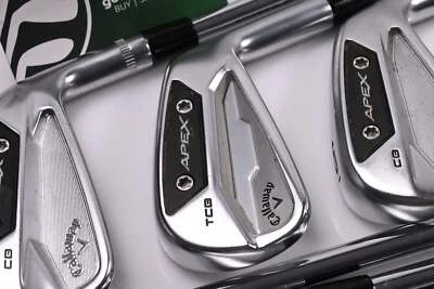 Tour Issue Callaway Apex TCB/CB 24 Irons / 4-PW / Stiff Flex N.S.Pro Modus³ Tour - Image 1 of 4
