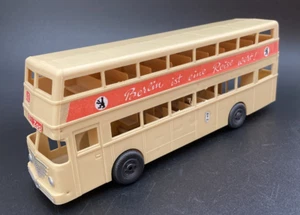 Vtg.Berliner Double-Decker Tourist Bus 10"L x 4" T "Berlin ist eine Reise Wert" - Picture 1 of 19